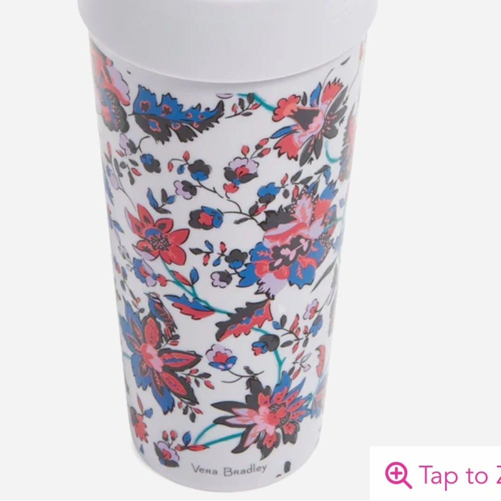 Vera Bradley 16oz travel mug NWT - Picture 8 of 8